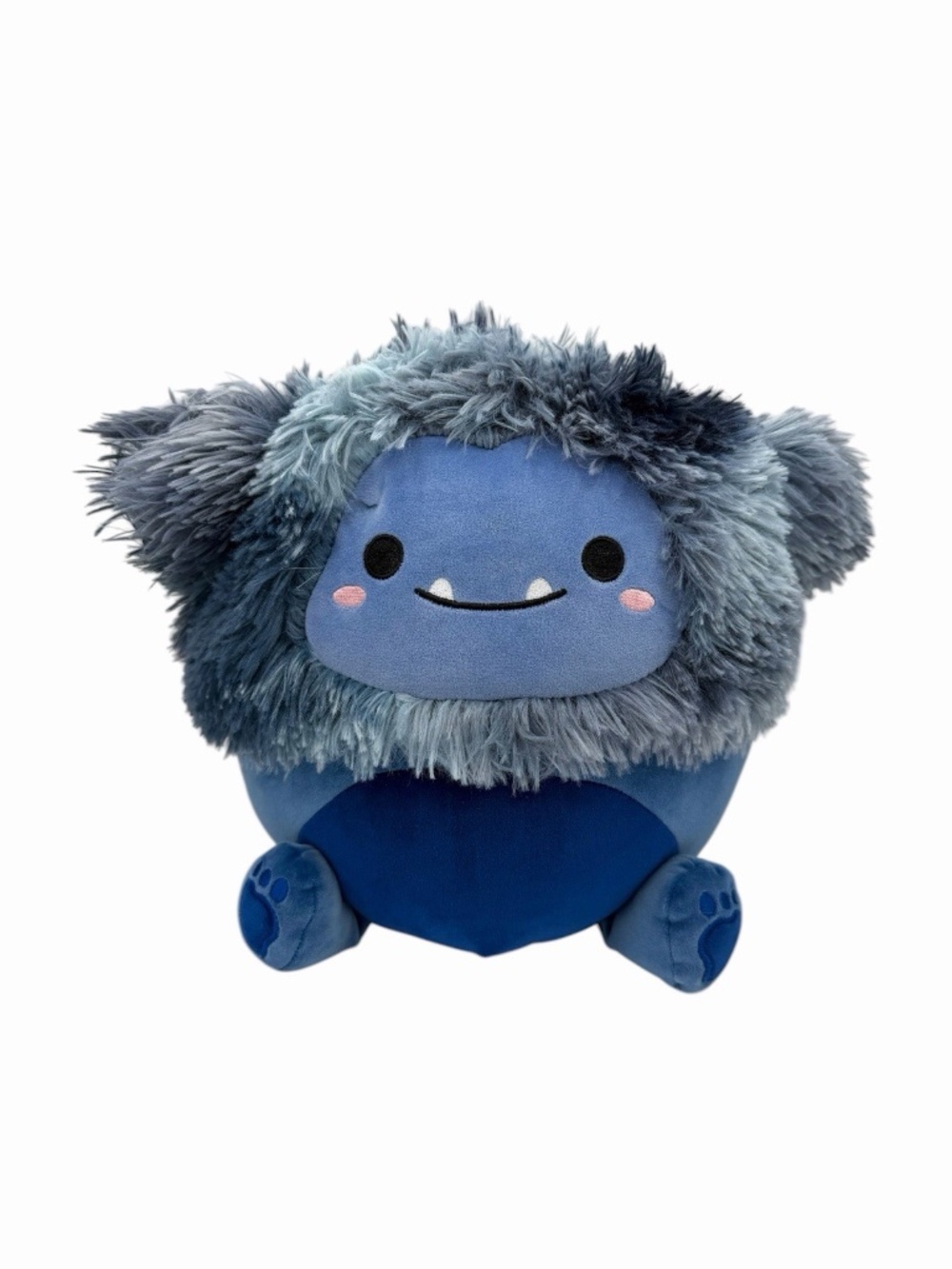 Squishmallows Dani Bigfoot Yeti Plush 11” Blue Gray Kellytoy Stuffed Animal 2023